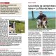 article dans le progrès sur l'élevage de chien de laurent loizzo éducateur canin