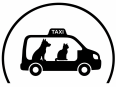 icöne taxi avec chien et chat taxi animalier